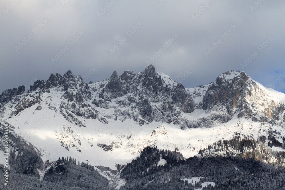 Winter wonderland - Wilder Kaiser near Kitzbühel