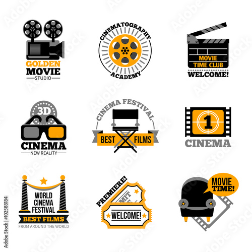 Cinema And Film Labels