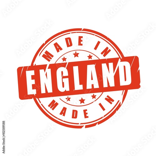 Made in England vector stamp