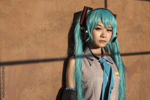 Miku Hatsune cosplay  photo