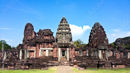 View of the historic Prasat...