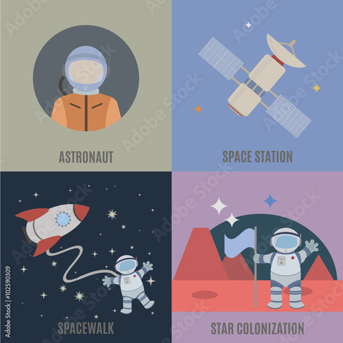 Space and colonization of planets