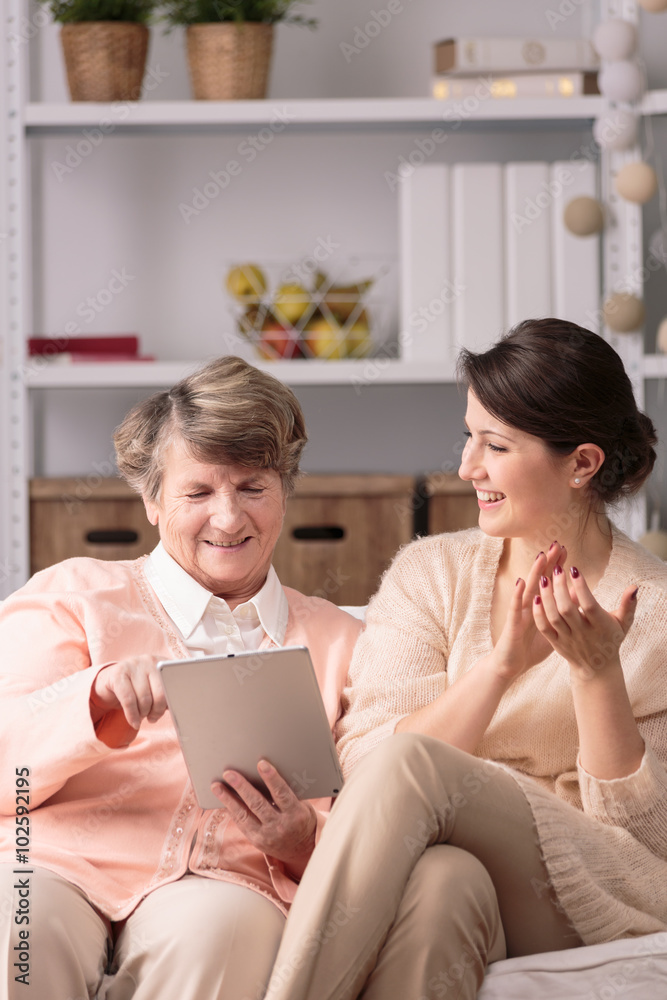 Learning to use tablet Learning to use tablet