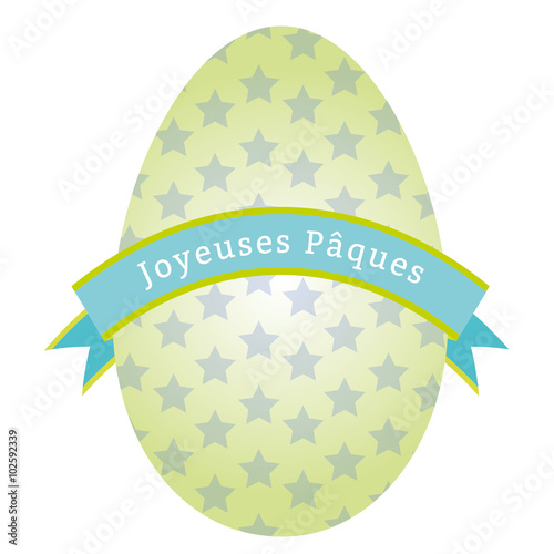 joyeuses pâques oeuf