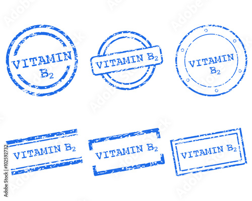 Vitamin B2 Stempel