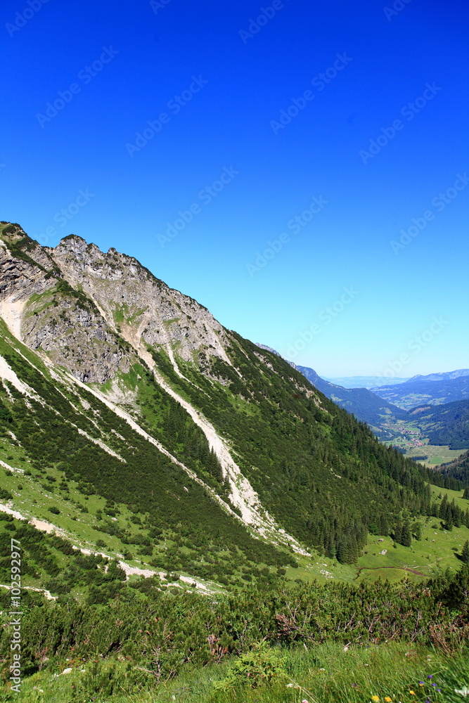Obraz premium Auf dem Kugelhorn