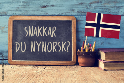 question do you speak Norwegian? written in Norwegian