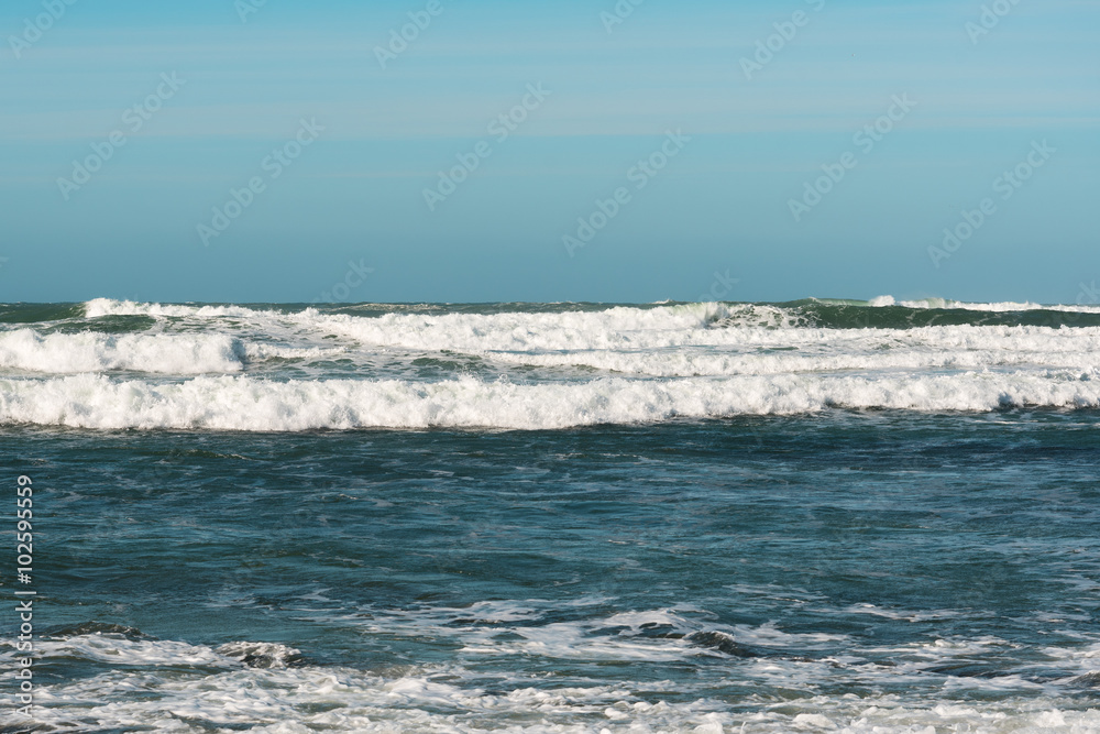 Fototapeta premium Atlantic waves.