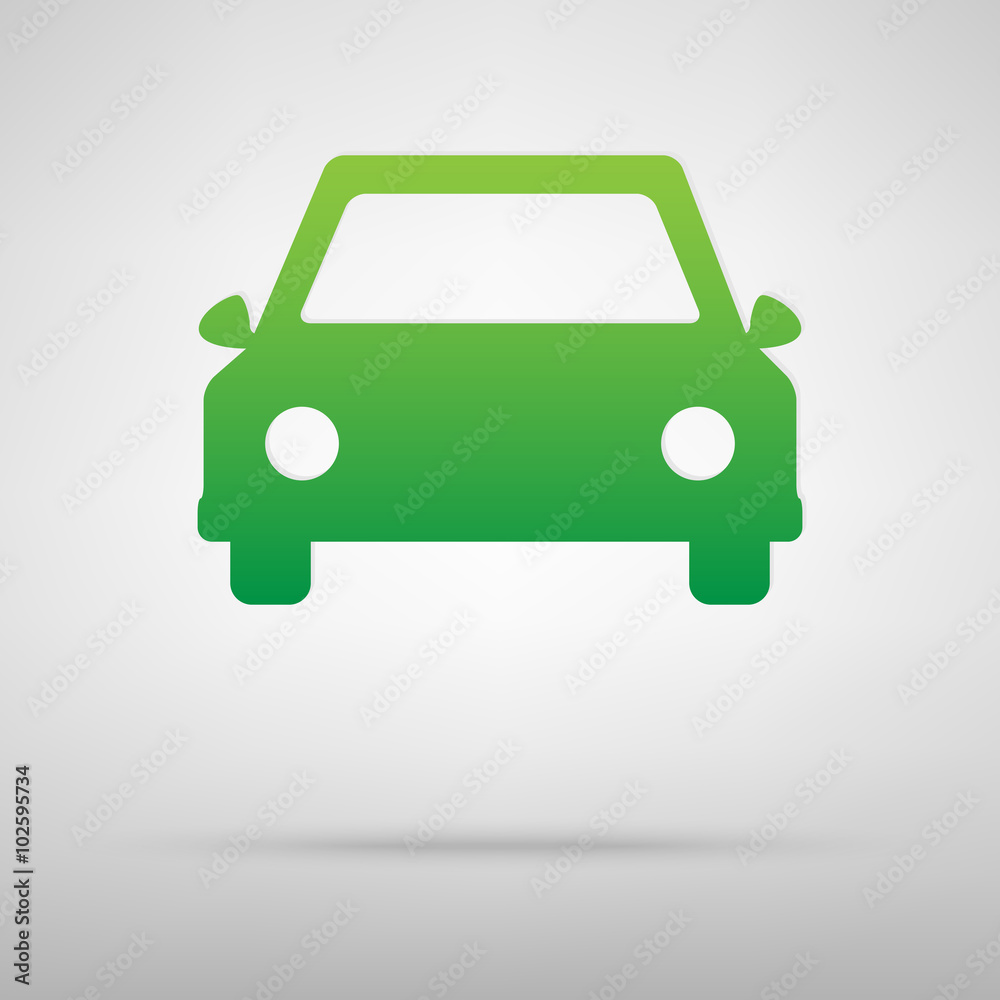 Car green icon