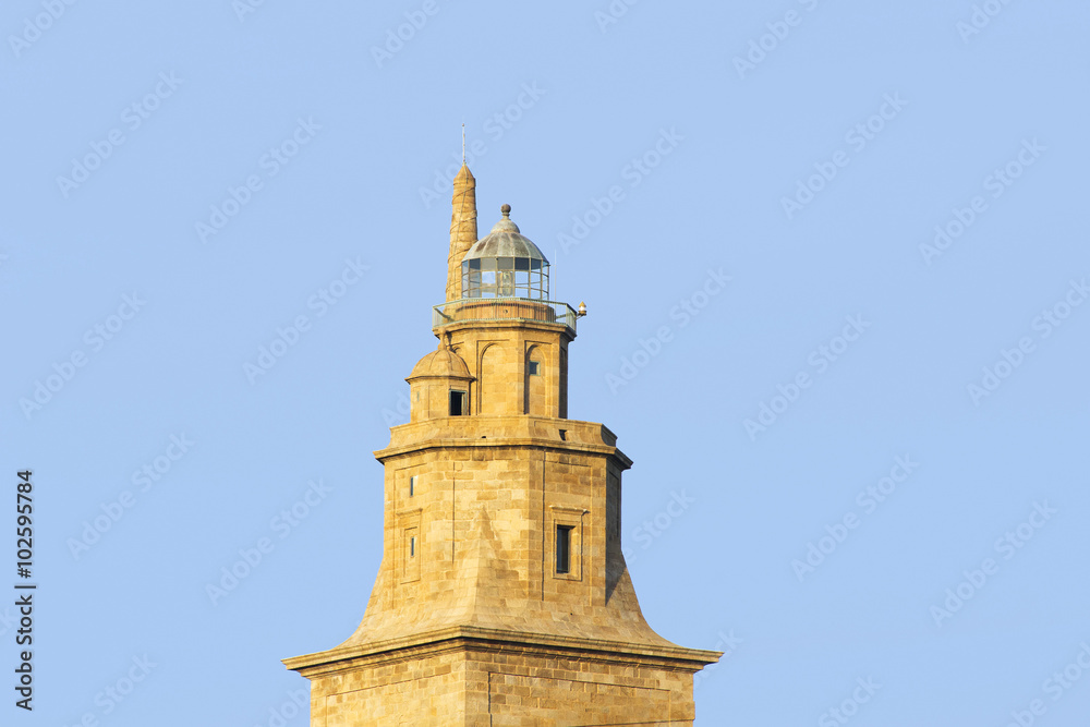 Hercules tower, Torre de Hercules, roman lighthouse , UNESCO world heritage