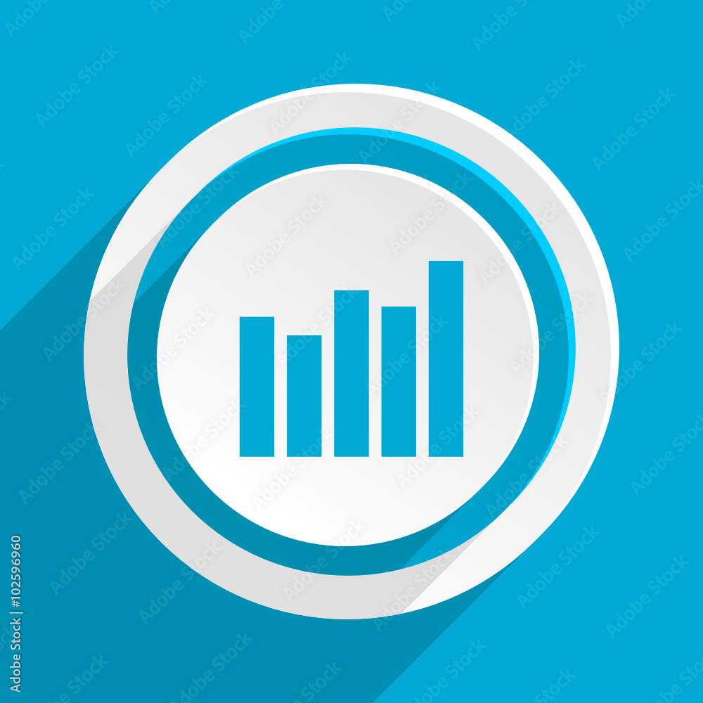 blue flat vector icon blue flat vector icon