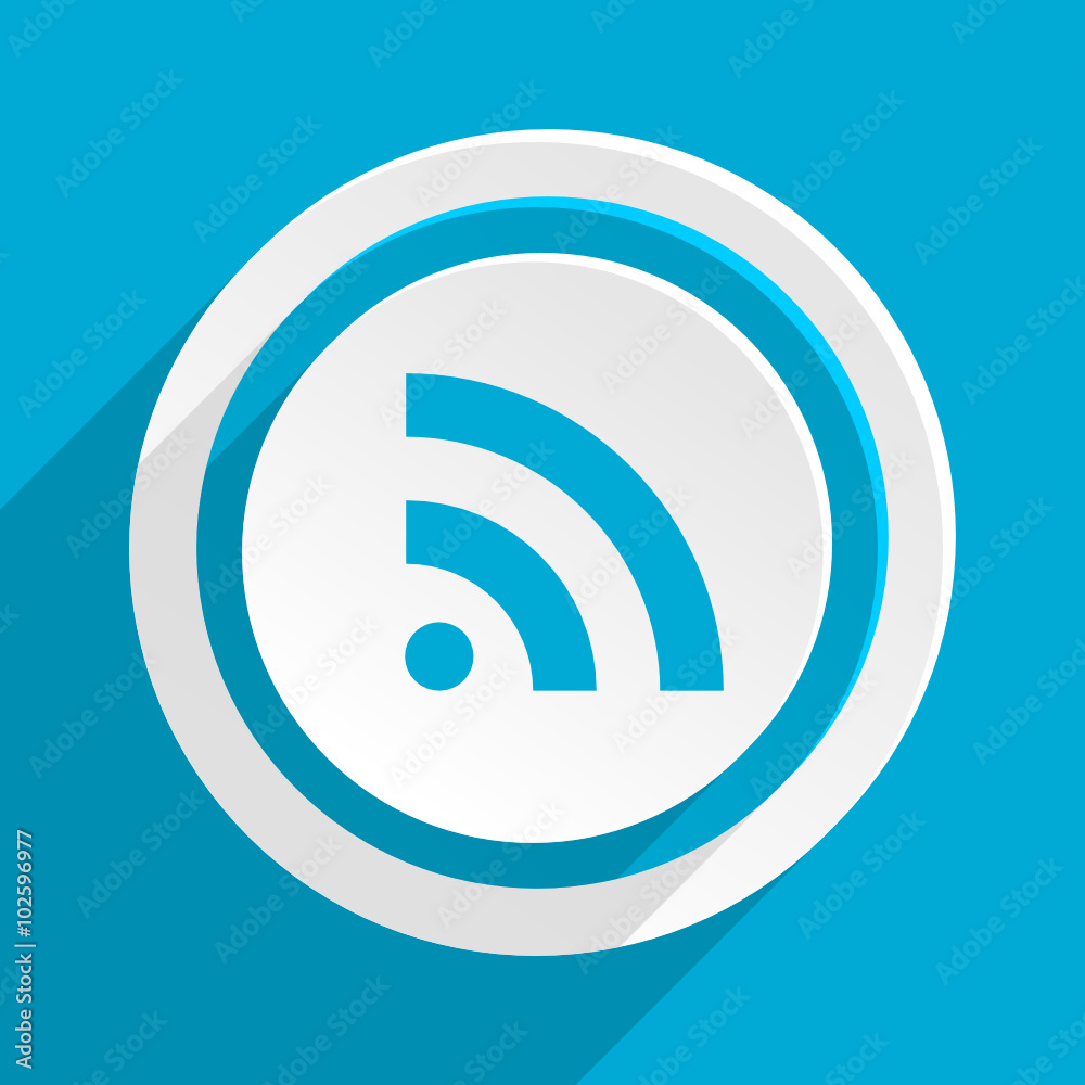 blue flat vector icon blue flat vector icon