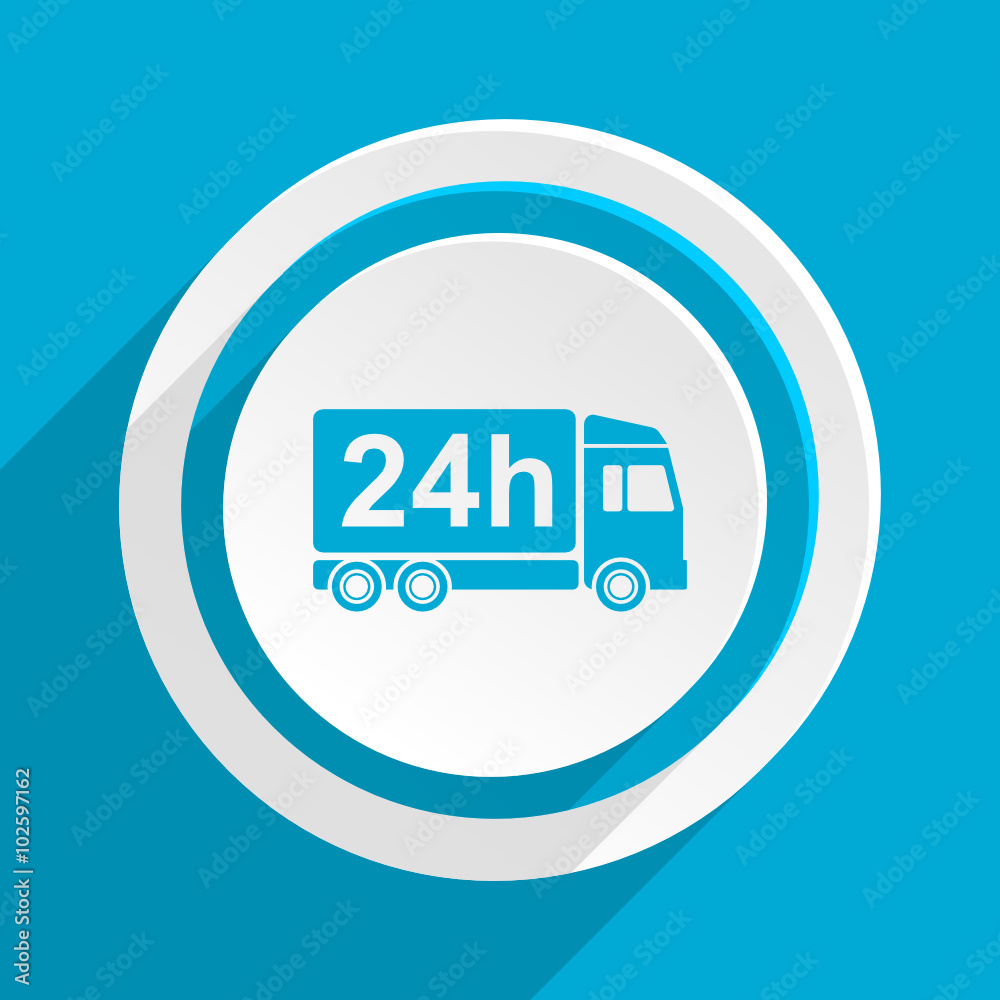 blue flat vector icon blue flat vector icon