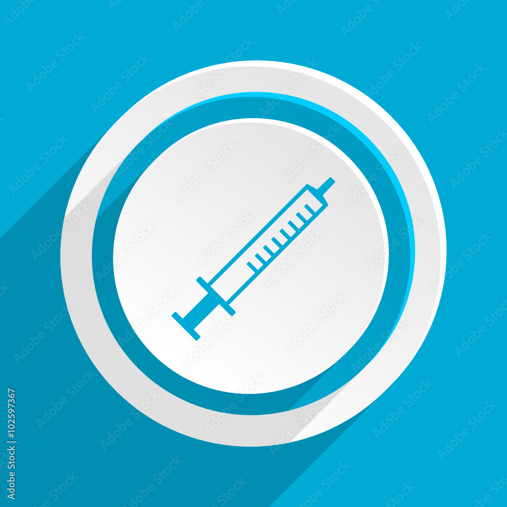 blue flat vector icon blue flat vector icon