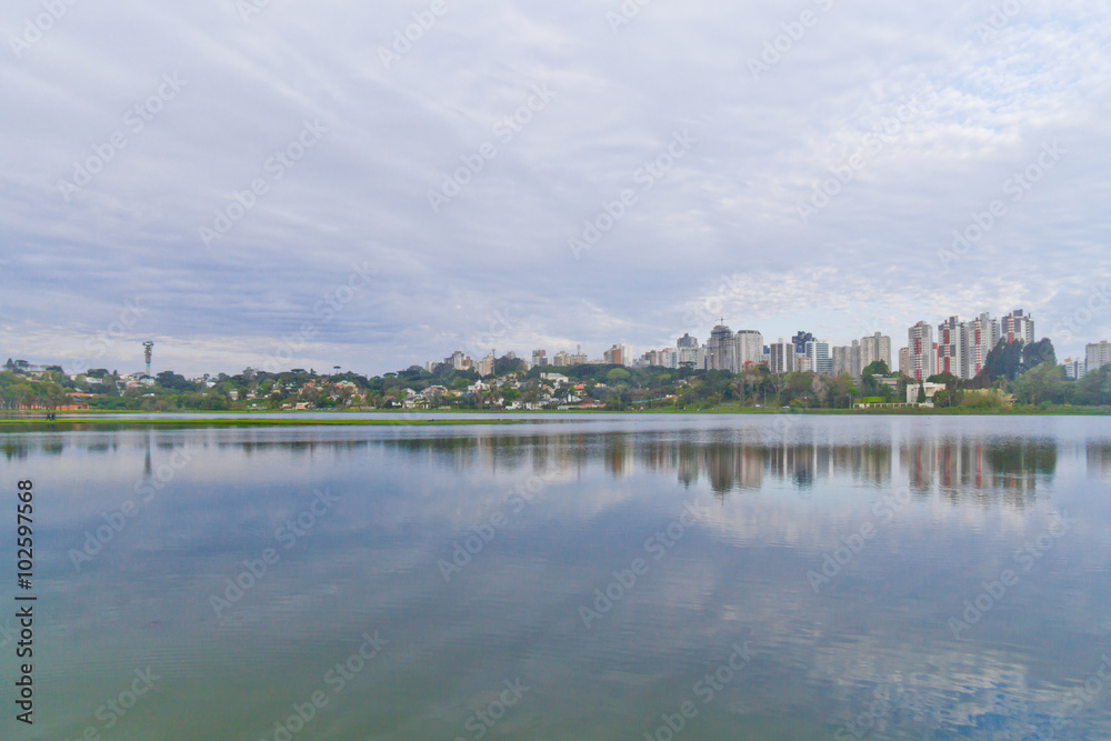 Birigui Park at Curitiba, Parana, Brazil.