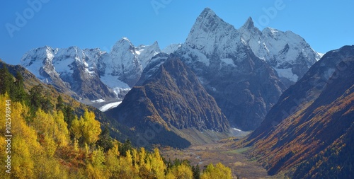 Caucasus in autumn