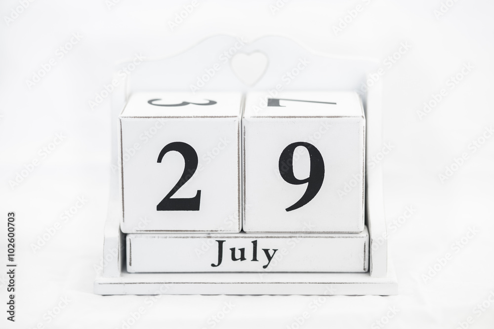 calendar july number calendar july number