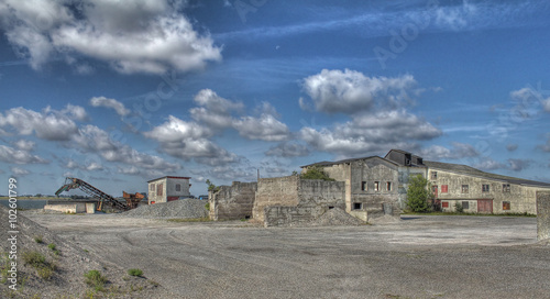 Abandoned factory photo