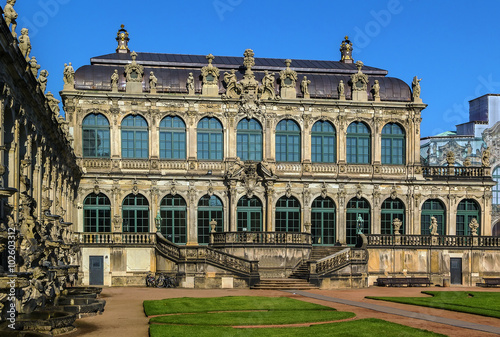 Palace Zwinger in Dresden,Saxony,Germany