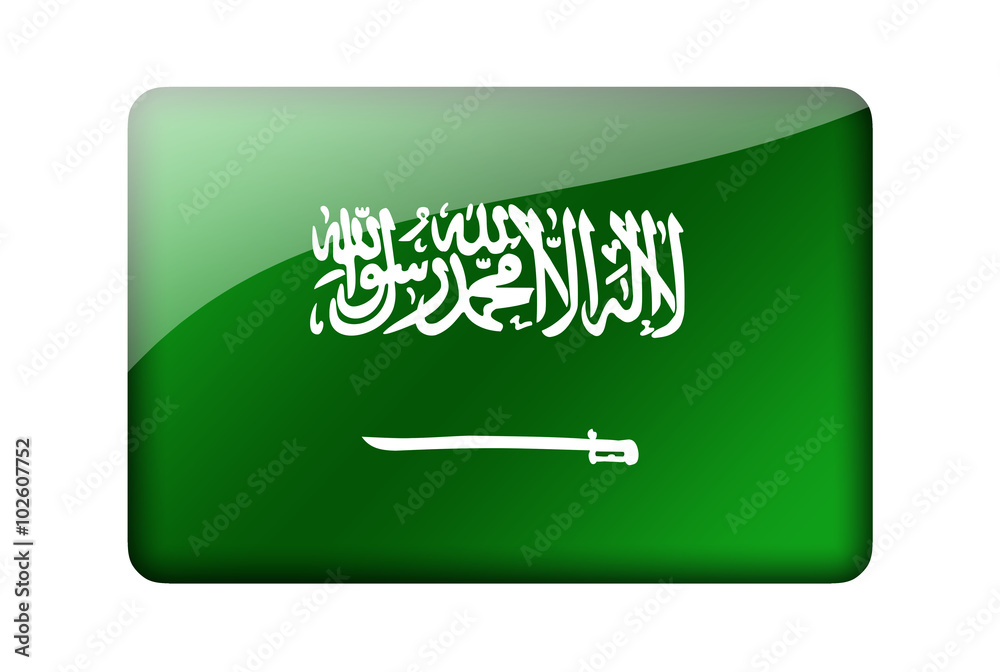 The Saudi Arabia flag The Saudi Arabia flag