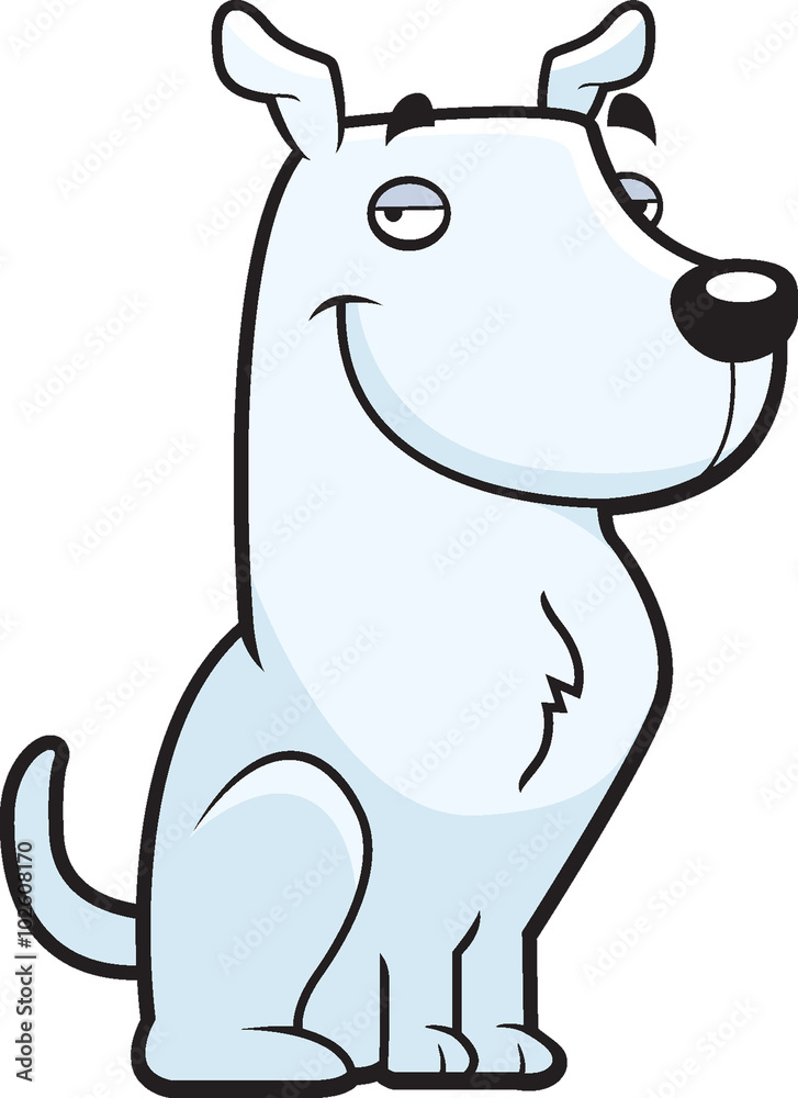 Fototapeta premium Dog Smiling