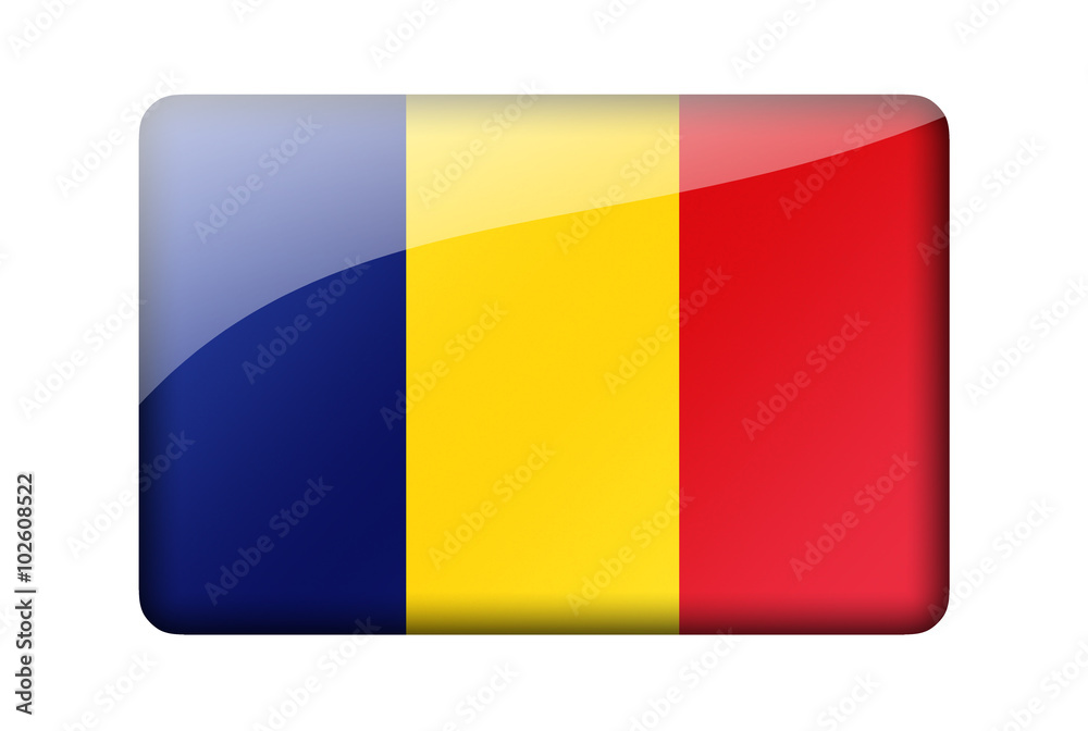 Fototapeta premium The Romania flag