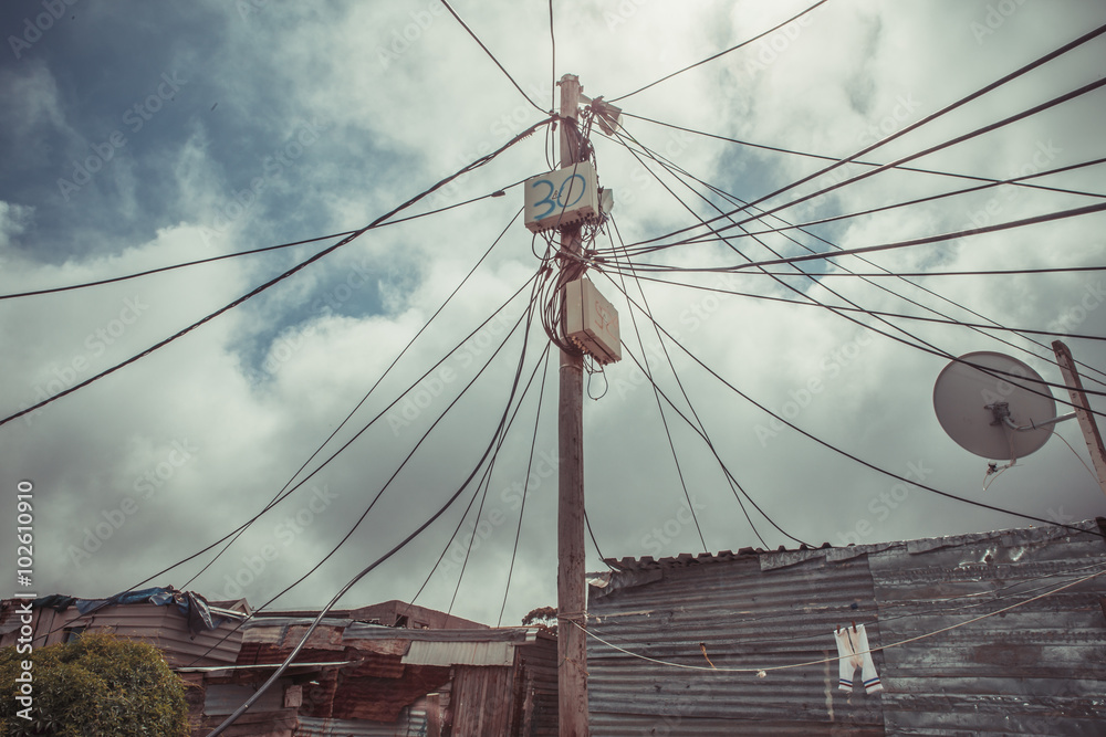 Fototapeta premium Imizamu Yethu Township Houtbay