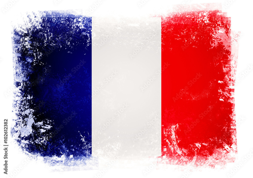 Flaga Francji - obrazy, fototapety, plakaty 
