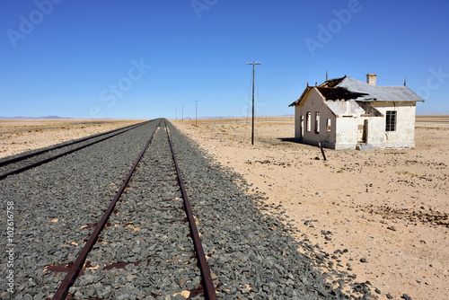 Old railway station, Namibia