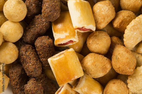 Mixed brazilian snack. photo