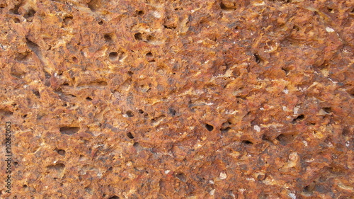 Surface of sandstone and laterite