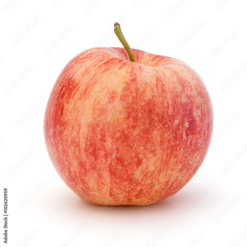 Red apple isolated on white background cutout Red apple isolated on white background cutout