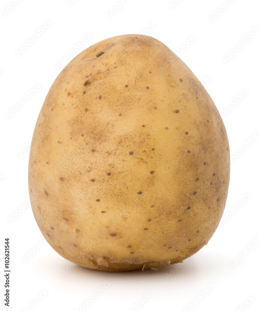 new potato tuber isolated on white background cutout new potato tuber isolated on white background cutout