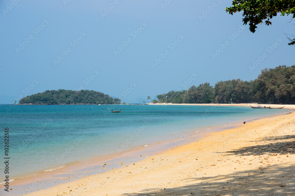 The coast of Andaman sea