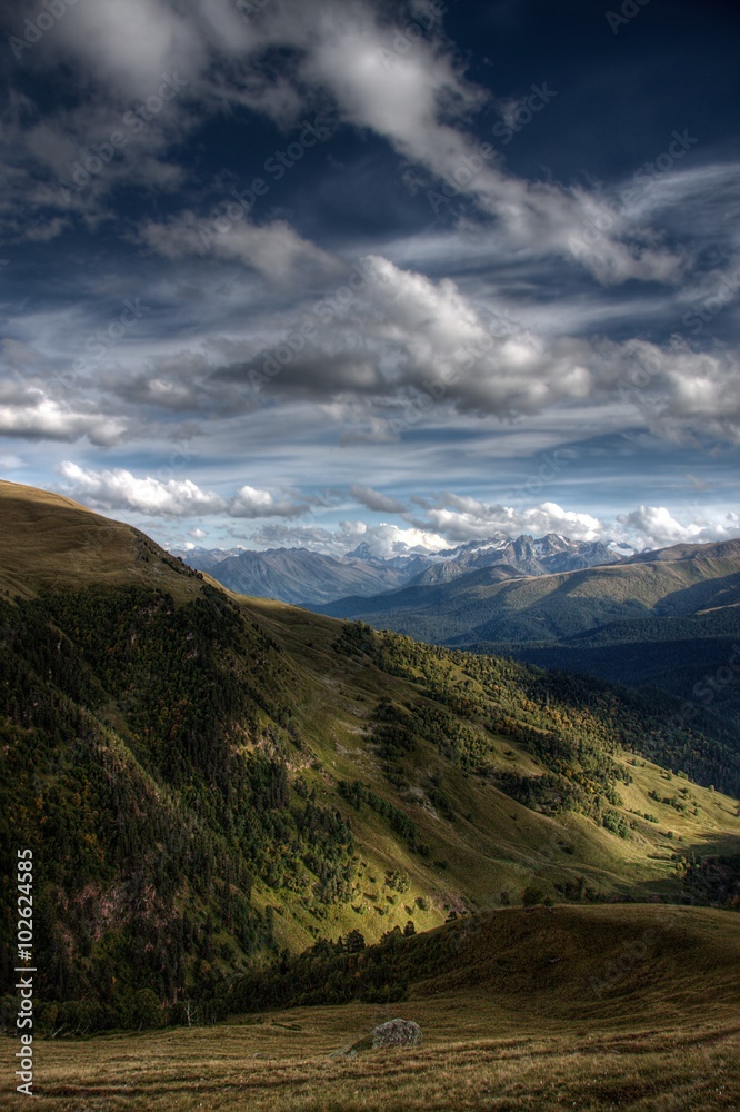 Fototapeta premium Mountain day
