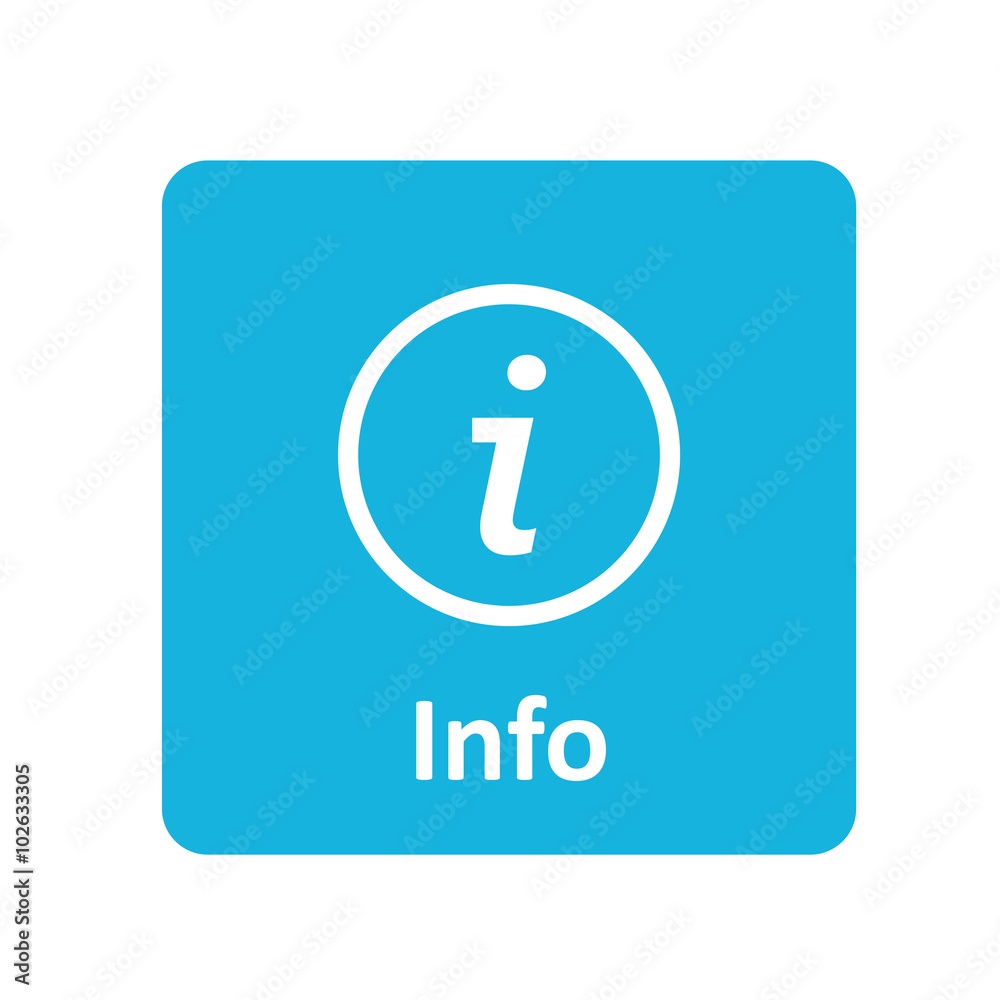 Info icon for web and mobile