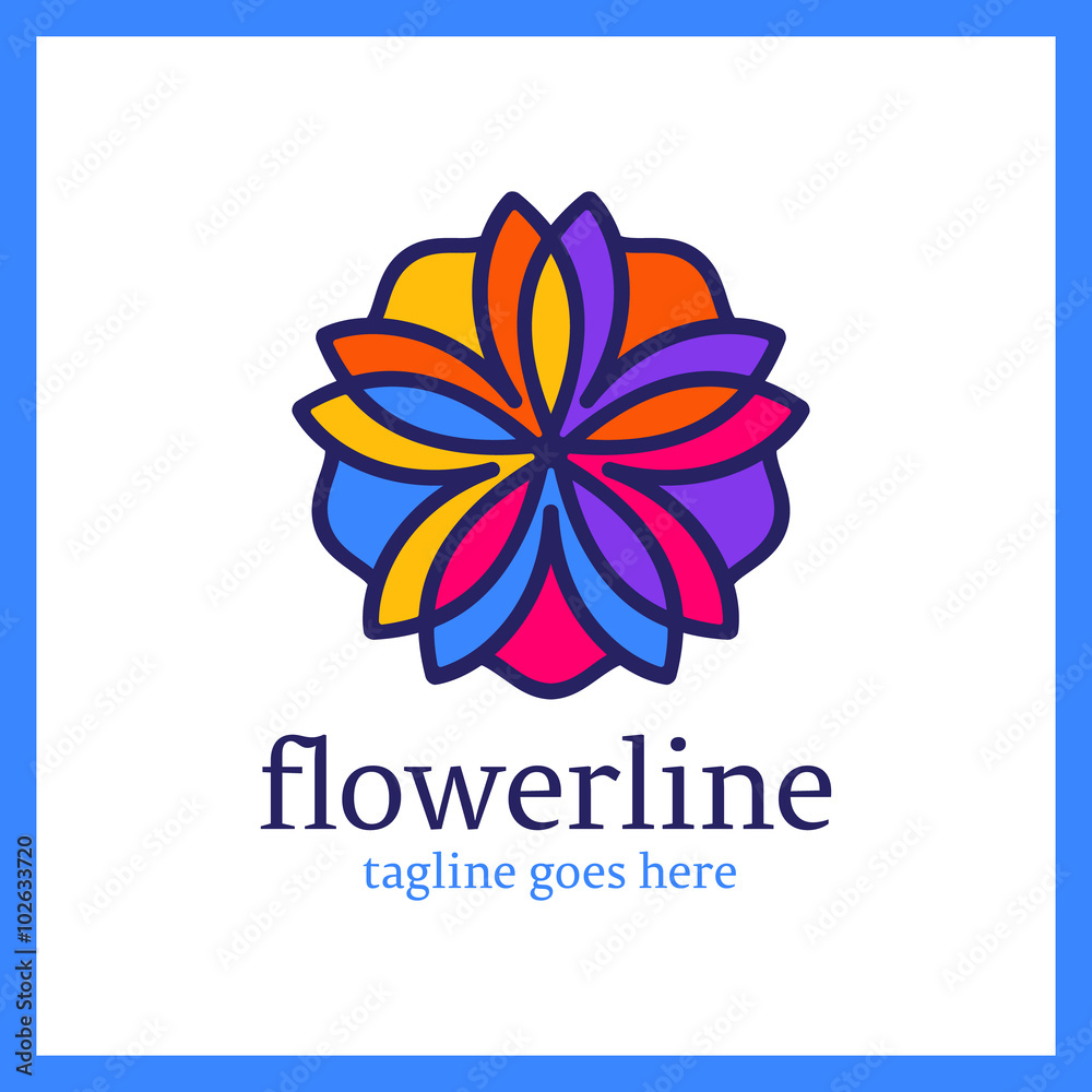 Flower Line Logo