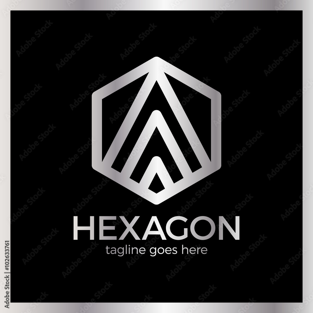 Hexa Letter A Logo Hexa Letter A Logo