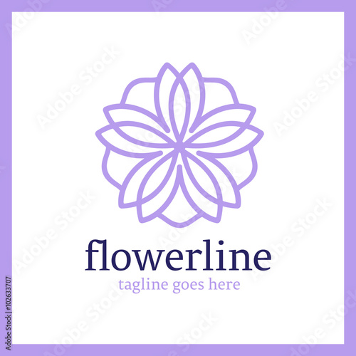 Flower Line Logo