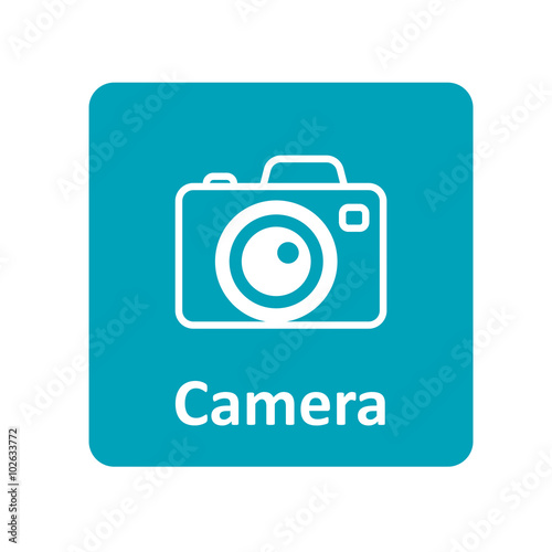 Camera icon for web and mobile