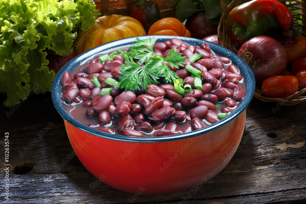 kidney bean. kidney bean.