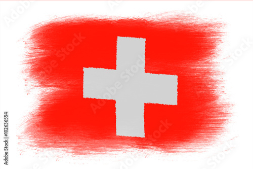 The Swiss flag