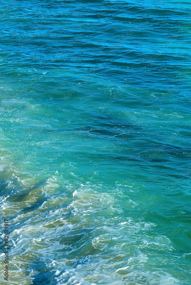 Blue sea texture vertical image Blue sea texture vertical image