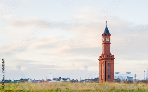 Old Bell Tower at Riverside Middlesbrough, United Kingdom photo