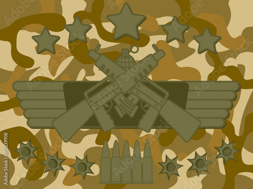 Military Logo Rifleman