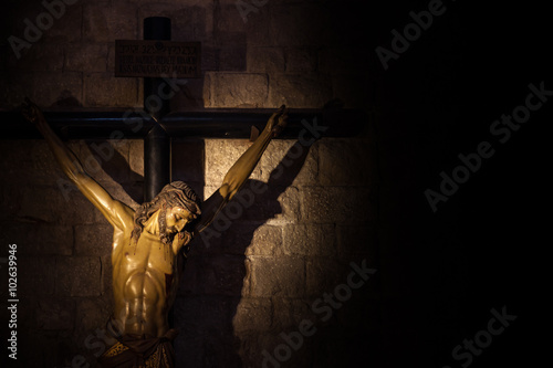 Canvas Crucifix