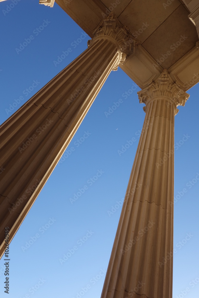 Corinthian Columns - Pueblo County Courthouse Corinthian Columns - Pueblo County Courthouse