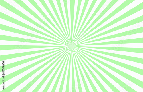 green starburst background