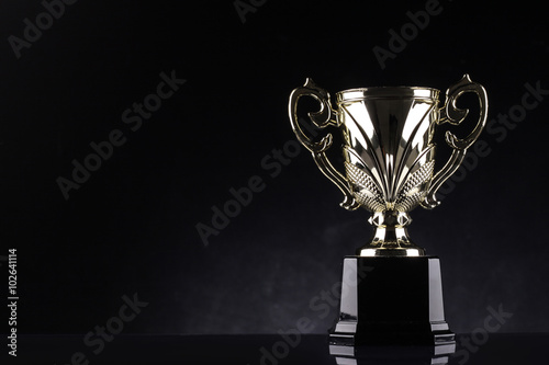 Obraz na płótnie winning trophy championship award