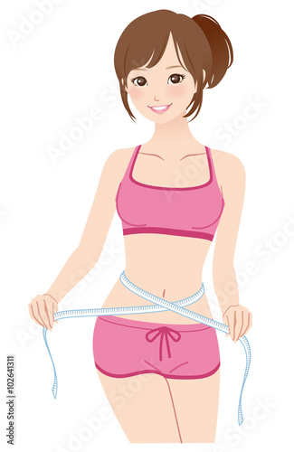 ダイエットイメージ　メジャー　美容